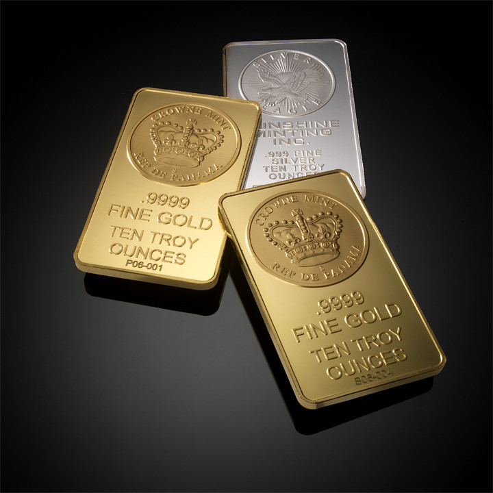 Gold-and-Silver-Bars